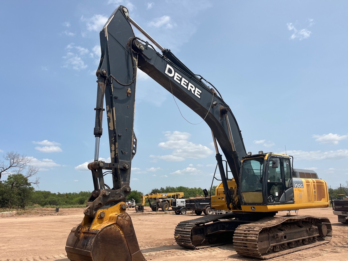 Excavadora John Deere 350G LC 2015 — Texas, EE.UU.