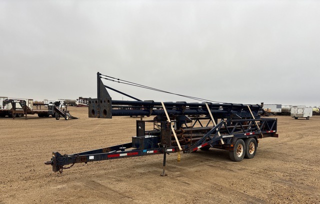 Trailer de antorcha (flarestack) Propipe 2006 — Alberta, Canadá