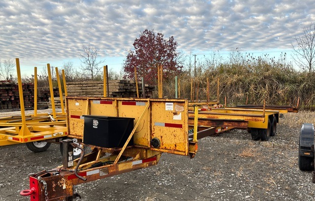 Trailer portatubos Kiefer 12,09 m (39 ft 8 in) 2002 — Ohio, EE.UU.