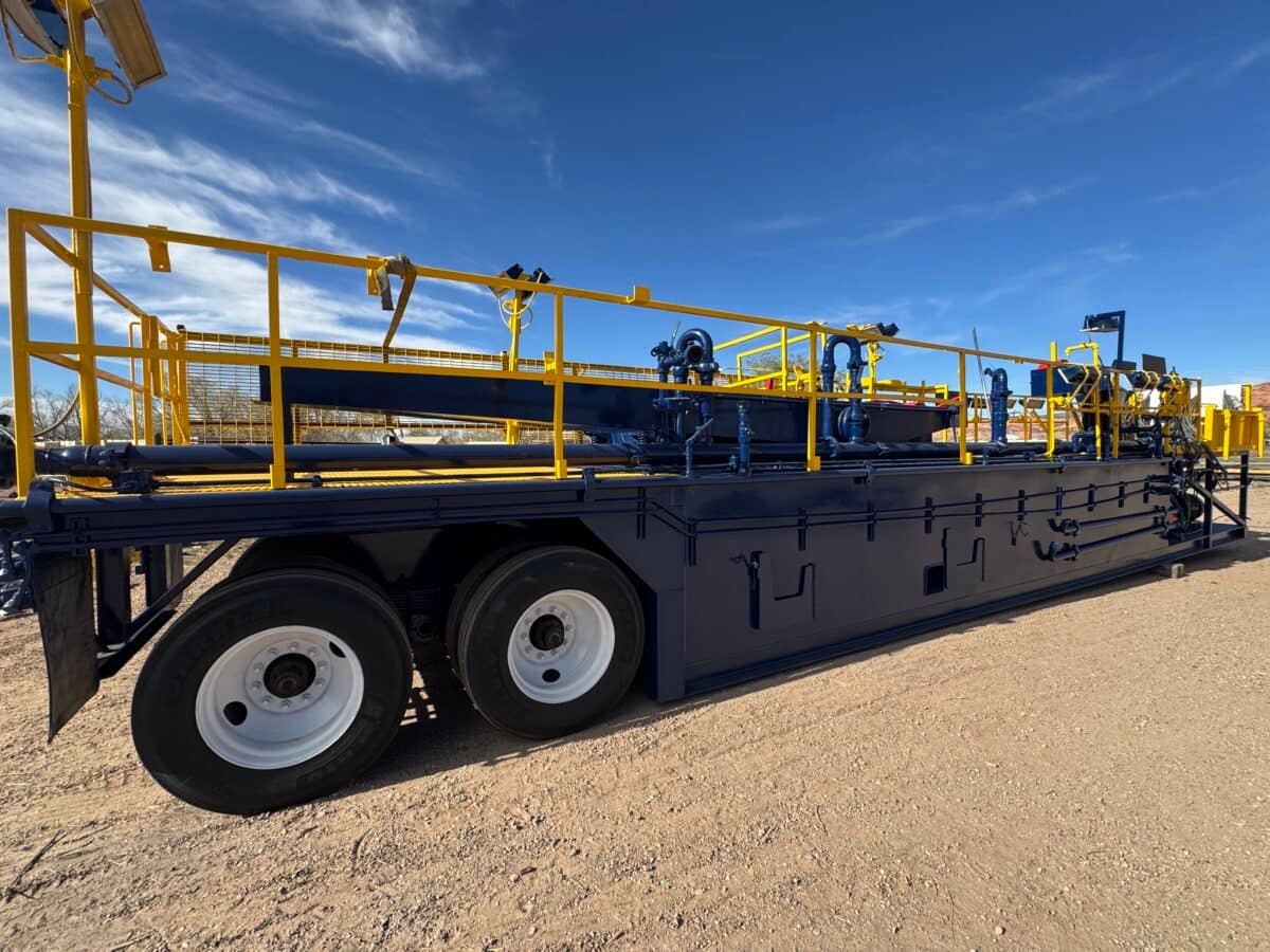 158 BBL Portable Mud Mixing System