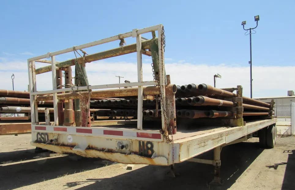 1982 Aztec 40' Pipe Trailer