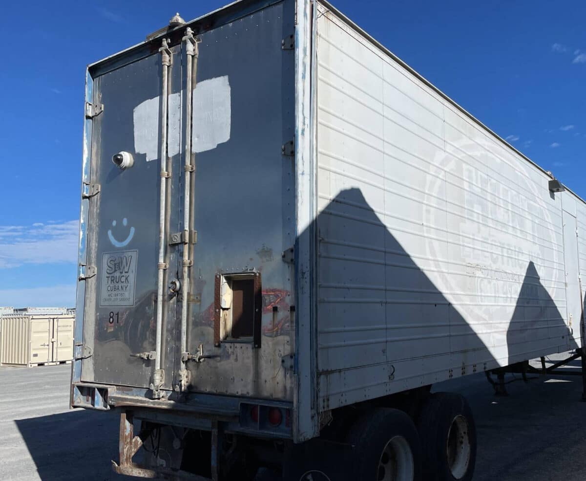 1985 GREAT DANE T/A Van Trailer