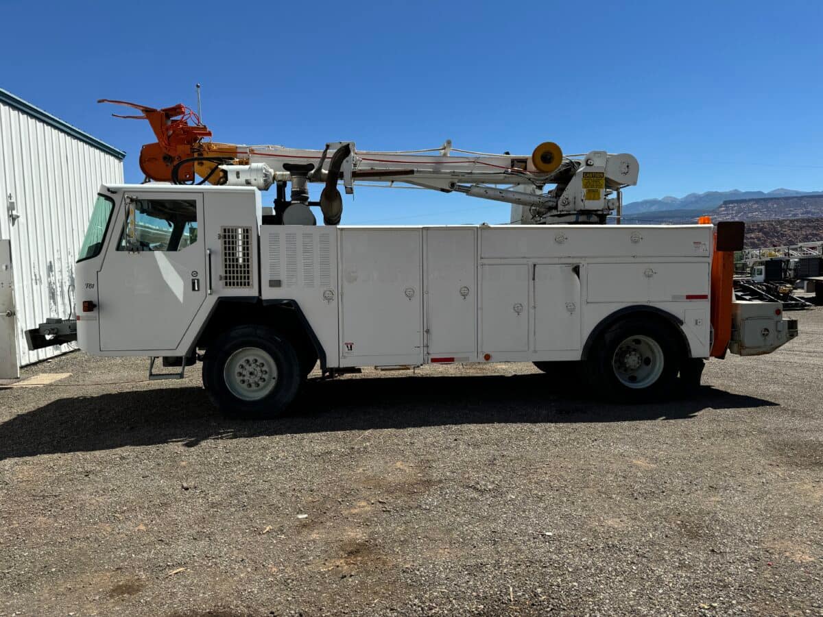1991 SIMON DUPLEX 4x2 Digger Derrick Truck