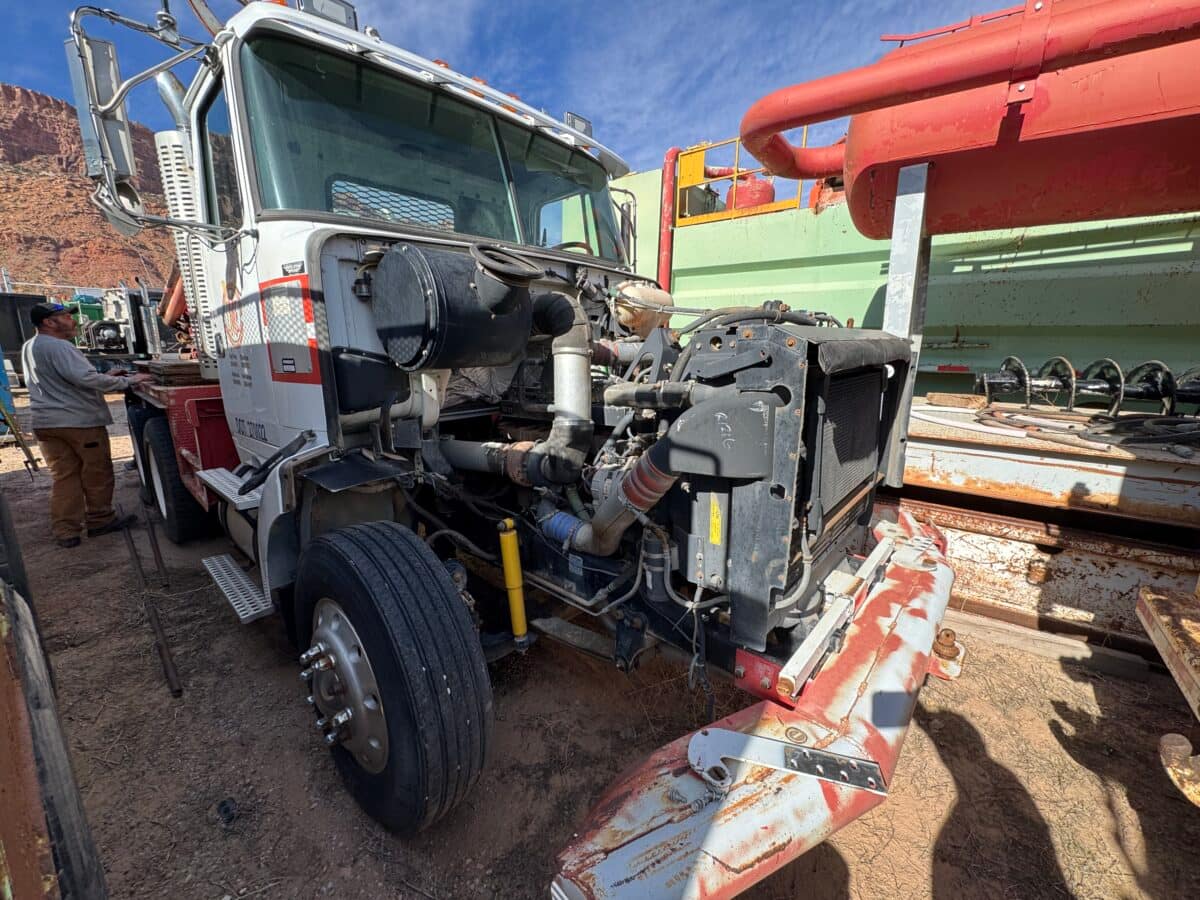 1995 GMC WCA Texoma 270-10 Drill Truck