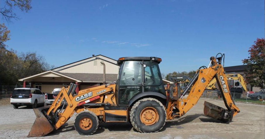 2012 Case 580N 4x4 Retroexcavadora — Retroexcavadoras