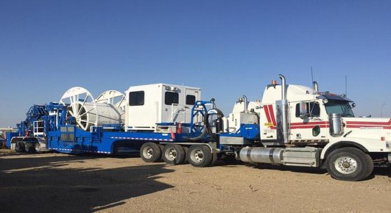 Unidad de coiled tubing 100K Stewart & Stevenson 2013 — Coiled Tubing