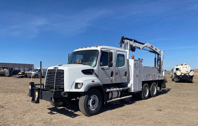 Camión grúa Freightliner 108SD 2014 — Wyoming, EE.UU.