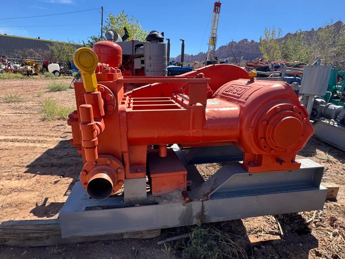 GASO 3 1/2" x 6" Triplex Pump