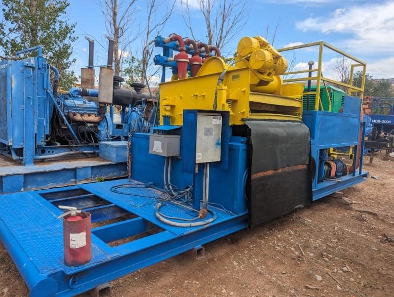 American Augers Mud Mixing System