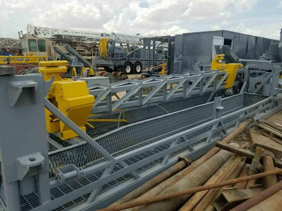 (2) Apache Walker Neer Automated Pipe Handler