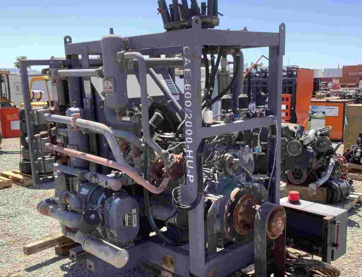 2012 Atlas Copco Air Compressor & Booster combo units
