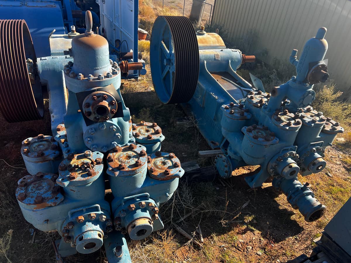 Gardner Denver 7 3/4 x 16 Duplex Mud Pump (FXQ) — Bombas de Lodo
