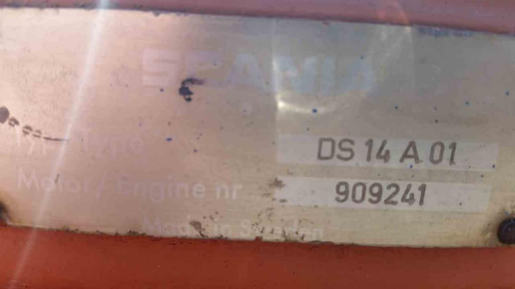 Scania V8 Diesel Engine